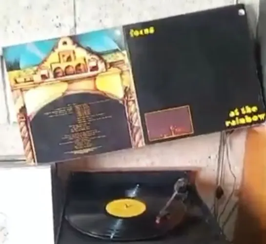 LP Focus At the Rainbow 1973 Nacional de época/ Ótimo