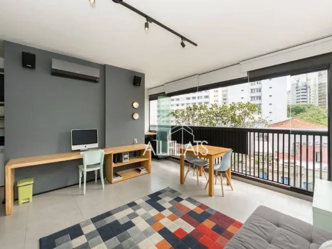 Apartamento com 1 quarto à venda, 33 m² - Parque Santa Cecília - São Paulo/SP