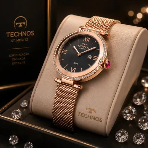 Relógio Technos Dourado
