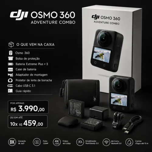 DJI Osmo 360 Adventure Combo