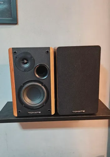 Monitor De Áudio Tomate Mts 2026 Bluetooth 100w 2 Unidades