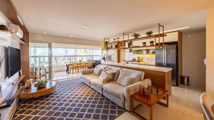 Apartamento mobiliado à venda no Persona Bueno | 154 m² | 3 suítes | Setor Bueno | Goiânia