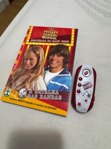 Kit antigo fã de High School Musical, livro + radinho