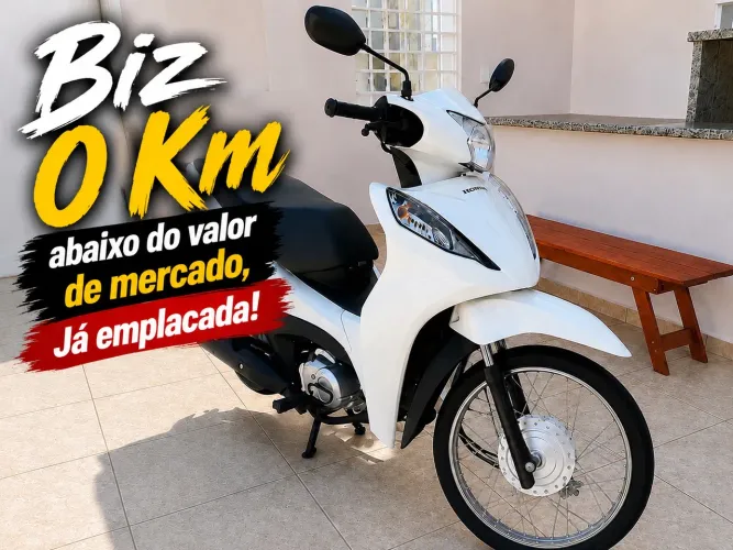Honda Biz 0KM 2026