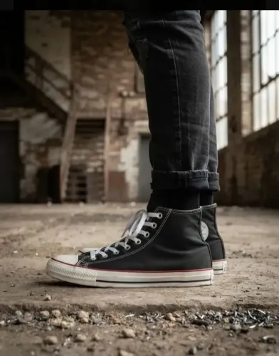 Tênis Converse All Star Chuck Taylor Cano Alto Preto - Tam. 39 - Original
