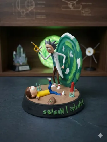 Action figure Rick And Morty 10cm