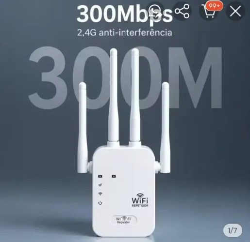 Repetidor de wi fi