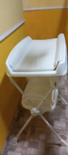 Trocador e banheira bebê