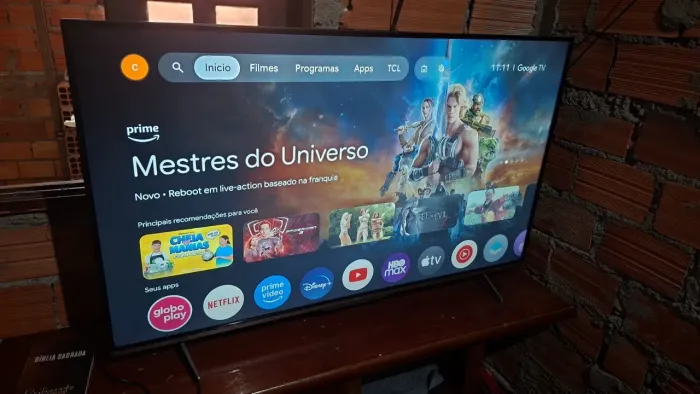 Smart TV TCL 55 polegadas Google TV (Aceito troca por 32" + volta)