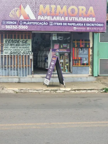 Vende-se papelaria completa