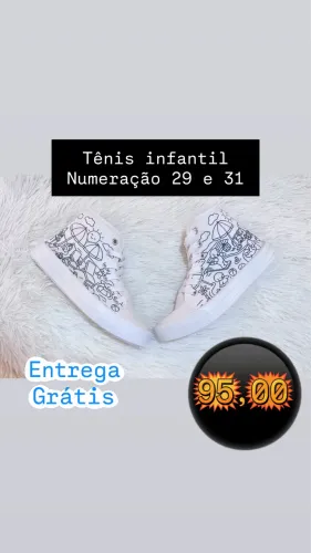Tênis infantil n?29 e 31