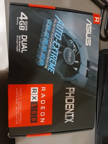 Placa de vídeo RX 550 4gb gddr5