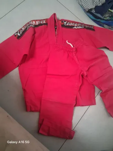 Kimono infantil rosa completo