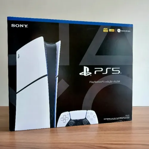 Playstation 5 SLIM (Digital) c/ 06 meses Garantia - Avalio trocas !!!