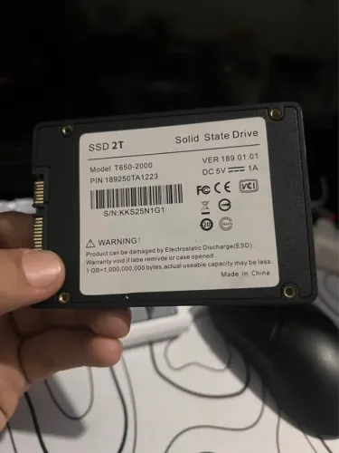  SSD SATA 2TB NOVO