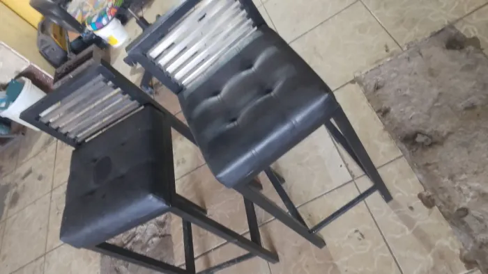 Banquetas almofadadas 30 por 30 por 70