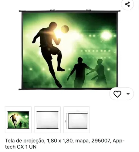 Tela de projeção