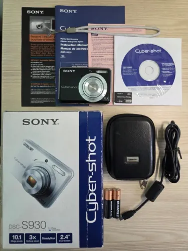 Sony Cyber-shot DSC-S930 Completa na Caixa | Excelente Estado | Funcionando Perfeitamente