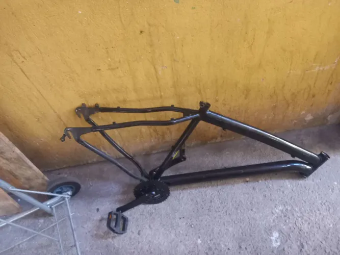 Quadro de bike aro 29 track tk3 aço