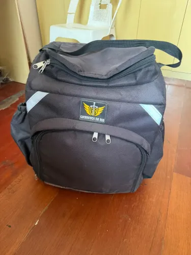 Mochila motoboy guerreiros da rua