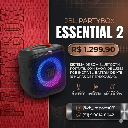 JBL Partybox Encore Essential- Lacrada