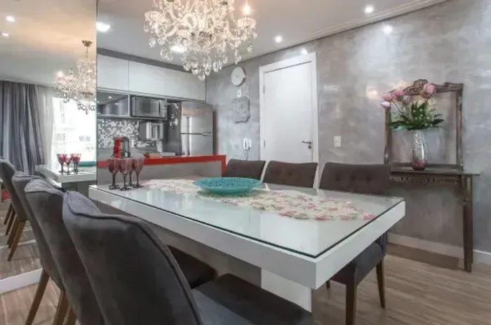Apartamento 67m² Totalmente Mobiliado para Locação - 2 Dormitórios - 1 Vaga - Vila Guilher