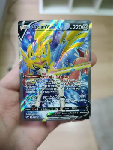 Carta Pokémon Zacian V