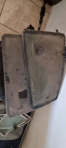 Par de vidros Basculante kadett com trava de abrir