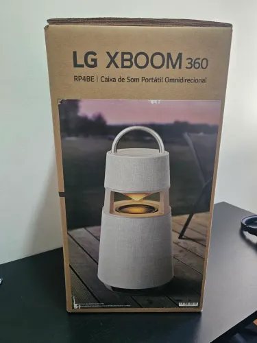 Caixa de som LG Xboom 360 RP4BE - Nova