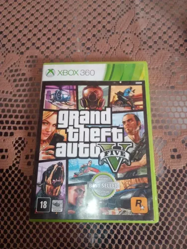 GTA 5/XBOX 360,DISCO 1 e DISCO 2/STREET FIGHTER XBOX 360,TUDO ORIGINAL.