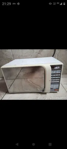 Microondas com defeito 