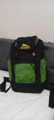 Mochila de acampamento