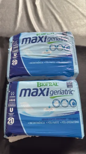 Fraldas geriátricas Biofral - Tamanho único - preço por unidade