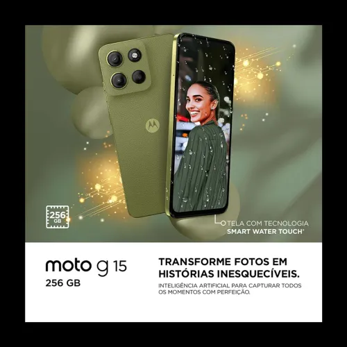 Motorola moto G15 256 gigas