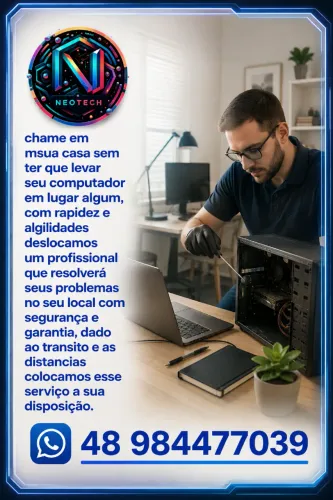 Técncios para soluções a domicilio expressas e com garantias e segurança