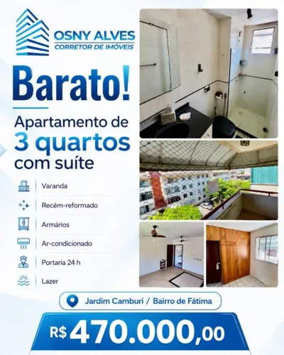 Tá barato! Apart 3 quartos , suíte, lazer, Jd Camburi