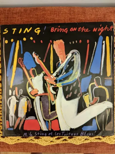 Vinil - STING - BRING ON THE NIGHT - LP DUPLO - 1986