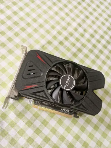 Placa de vídeo Rx 550 4GB com defeito