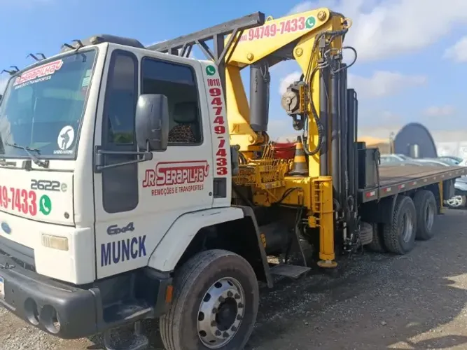 Caminhão Ford Cargo 2622e Traçado + Munck 43.008