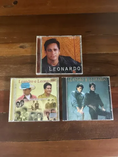 Leonardo - Lote c/ 3 CDS