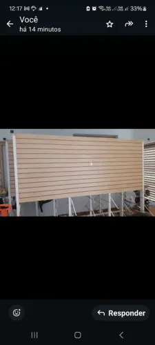 3 unids  Displays Canaletados MDF Lojas de Roupas, Bijuterias ou Pet Shops.