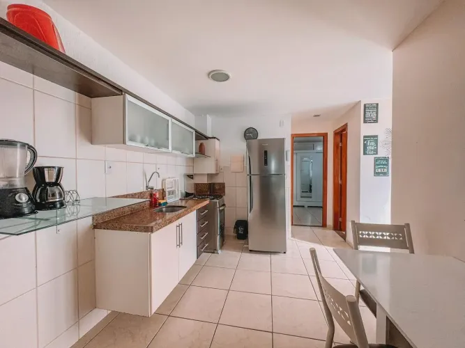 OPORTUNIDADE  Manhattan Flat 2 Quartos Mobiliado para Morar ou Investir em Ponta Negra