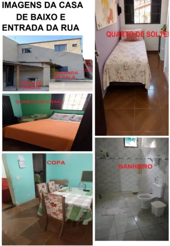 vendo em Vespasiano mg Sobrado com 2 casas uma com 2 quartos a 1 Suìte e a outra 2 quartos