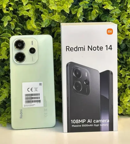Telefone Lindo e potente -Global - Redmi Note 14 - 256/8 Green