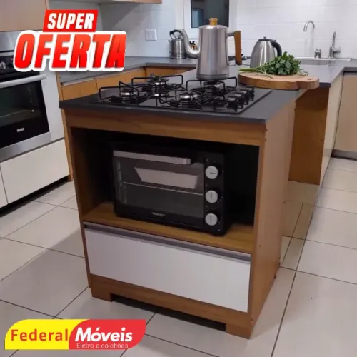 Balcão p/ Cooktop 4 bocas - Mega Promoção!