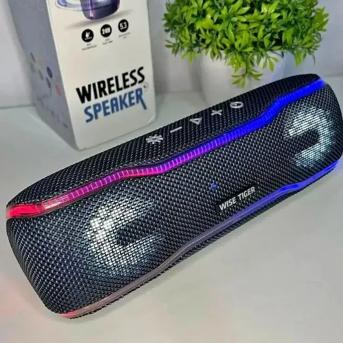 Caixa De Som Bluetooth Wise Tiger 24 Wats Bateria ate 24 horas  A prova d`água