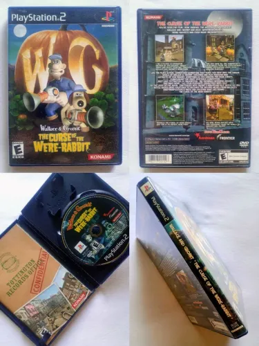 Jogos ps2 original - Wallace And Gromit The Curse of the Were-rabbit - FAÇO OLX PAY!