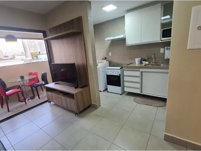 Flat mobiliado com 1 Quarto para alugar, 44m² - Setor Marista