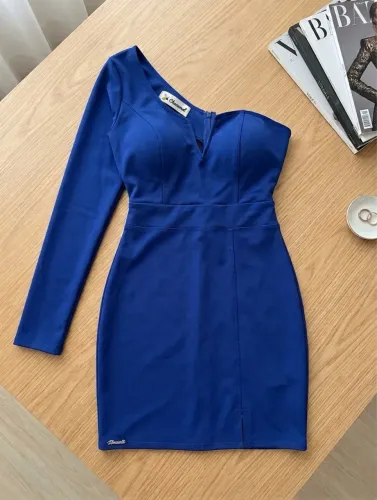Vestido Chocomel Azul Royal - Usado 2x | Impecável