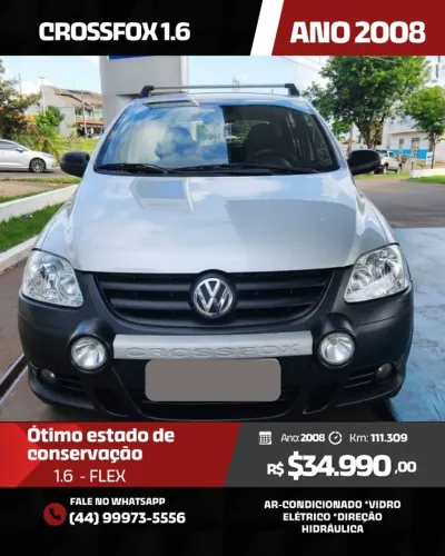 Volkswagen Crossfox 1.6 MI Total Flex 8V 5P 2008